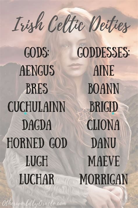 Psgan goddesses names